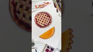 Every Day is Pie Day 😍🥧 piday youtubepartner foodillustration shorts [upl. by Nolrah]