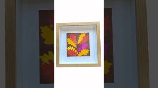 unfallgettable ✨🍂 fallcraft fallart gelprinting artinspo autumn autumnleaves [upl. by Corey136]