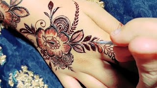 Flower Arabic Style Mehndi  Beutiful collection Mehndi [upl. by Jacinta862]