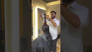 Medium Length Hair Layers amp Styling 🥳🤩💥🙌 dancehall music hair haircutexpert 1000subscriber [upl. by Ramsay]