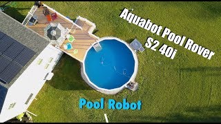 Aquabot Pool Rover S240i Pool Robot Cleaner [upl. by Mannos118]