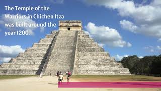 The Temple of the Warriors in Chichen Itza [upl. by Notsreik541]