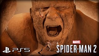 Spiderman VS Sandman  GamePlay PS5 4K60FPS  Marvels Spiderman 2 1 Mission [upl. by Florrie]