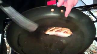 Pan seared grouper with crispy skin [upl. by Lorine]