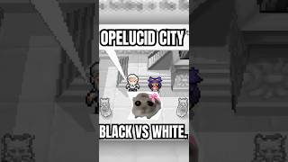 Which Opelucid City Do You Prefer BLACK or WHITE shorts pokemon [upl. by Cornwall]