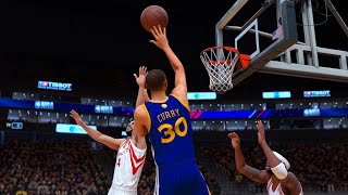 NBA 2K25  Golden State Warriors vs Houston Rockets  Game 3  2011 NBA Playoffs [upl. by Jacinthe]