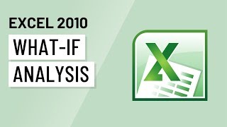 Excel 2010 WhatIf Analysis [upl. by Aholla]