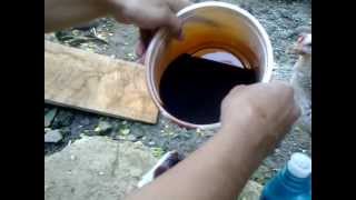 Engine OIl Treated with 3x15mL GTO [upl. by Lexis]