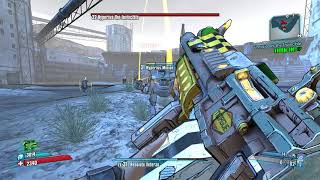 Borderlands 2 Hyperius the Invincible Solo AxtonNormal modeNO UniqueLegendary Gear [upl. by Mohandas]