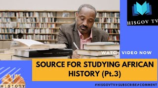 NONDOCUMENTARY SOURCES OF STUDYING AFRICAN HISTORY [upl. by Etteloiv]