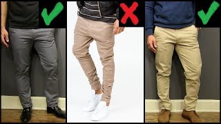 5 YOUNG MENS Style Tips  How To Wear Chinos BETTER Than All Of Your Friends [upl. by Eras538]