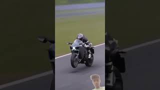 Ninja h2r driving test 😲😲viralvideo youtubeshorts mrrsg shots h2r race [upl. by Paschasia]