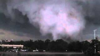 Tornado roars through University of Alabama in Tuscaloosa 4272011 [upl. by Donell]