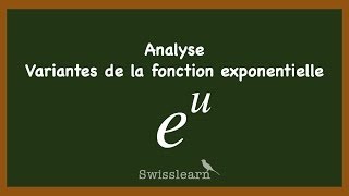 Quelques variantes de la fonction exponentielle [upl. by Warwick]