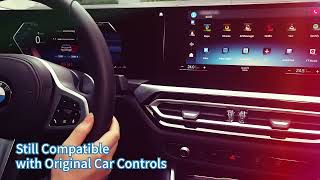 Android Box cho xe BMW IDrive 6789 Ottocast i3 [upl. by Crawford945]