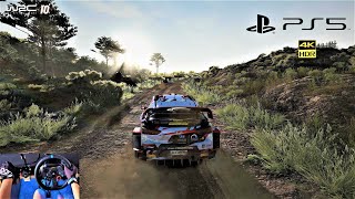 WRC 10 PS5  WORLD RECORD ATTEMPT Hyundai i20 WRC  Logitech G29 [upl. by Etsirk]