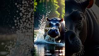 Why Are Hippos So Aggressive in Water [upl. by Foscalina]