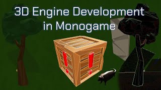 3D Engine Development in MonoGame  OBB Collision Proper Camera Looking [upl. by Daye8]