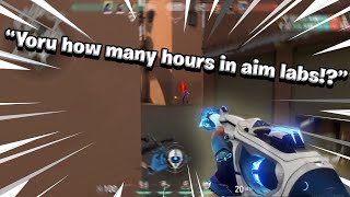 quotYoru how many hours in aim labsquot [upl. by Akvir116]