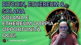 Analisi ciclica intraday su Bitcoin Ethereum e Solana del 300724 [upl. by Campagna726]