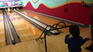 AMF Bowling Worthing with kids [upl. by Nairda]