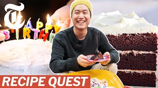 Recreating My Favorite Childhood Birthday Cake From Chuck E Cheese  Recipe Quest  NYT Cooking [upl. by Safoelc]