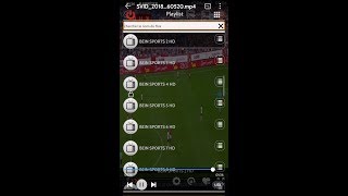 تطبيق xmtv media player مع iptv مدفوع لقنوات beinsport و bein max [upl. by Loree]