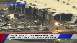 Family of Amazon worker killed in Edwardsville tornado expected to file lawsuit Monday [upl. by Eiddam]