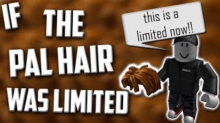 If Bacon Hair was a Limited in ROBLOX [upl. by Snevets]