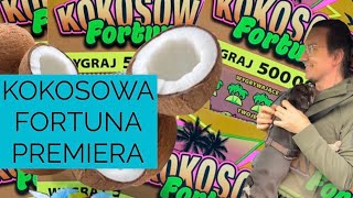 KOKOSOWA FORTUNA PREMIERA ZDRAPKI 🥥🥥🥥‼️SĄ KOKOSY I PLIKI‼️🥥🥥🥥 zdrapki zdrapkilotto lotto [upl. by Nerland449]