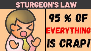 Sturgeons Law Explained [upl. by Ecyrb]