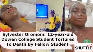 Sylvester OromoniDowen College 12yearold Student Killed By Fellow Students  justiceforsylvester [upl. by Nirak]