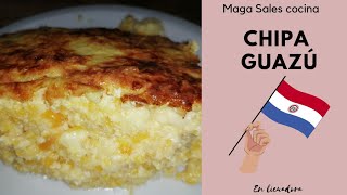 Receta de chipa guazú en licuadora fácil y rápido😋😍cocina comida paraguay chipaguazu [upl. by Tace]