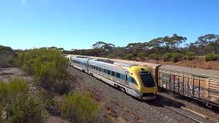 Western Australia Prospector Train October 2023 [upl. by Yssirhc366]