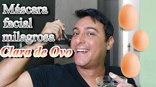 Clara de Ovo Anti Envelhecimento da Pele [upl. by Svend619]