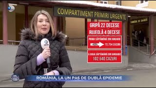 Stirile Kanal D  Romania la un pas de dubla epidemie  Editie de dimineata [upl. by Patten]