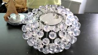 Caboche Suspension Acrylic Ball video 3 [upl. by Bentlee209]