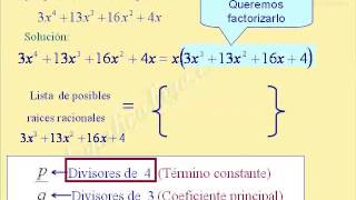 Factorizar por completo sacando factor común y Ruffini [upl. by Mast770]