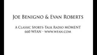 WFANs Joe Benigno Kills Carlos Beltran [upl. by Hardin]