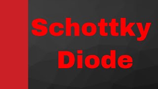 Schottky Barrier Diode Basics Structure Characteristics amp Applications Explained [upl. by Blood459]