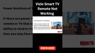 Vizio Smart TV Remote Not Working shorts shortsvideo [upl. by Namrehs]