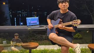 Yeosu Night Sea여수밤바다 guitar verIbanez FRH10N [upl. by Lily]