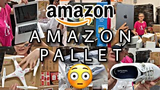 AMAZON PALLET 😱 DEVOLUCIONES DE CLIENTES DE AMAZON  ELECTRONICOS ROPA Y ZAPATOS [upl. by Nnylireg]