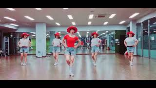 Drinkaby Line DanceImprover컨트리스타일 라인댄스드링카바이 라인댄스 [upl. by Lukash411]