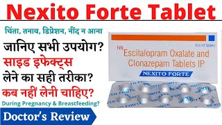 Nexito Forte Tablet Uses Dosage amp Side Effects in Hindi  नेक्सिटो फोर्ट टैबलेट [upl. by Mallon]