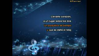 De Oro La Familia Andre Salsa Karaoke [upl. by Nodle]