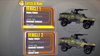 Borderlands 2 All Vehicle Skins [upl. by Fiester]