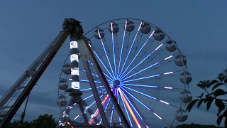 Kulmbacher Bayern Wippe Riesenrad X Flight 2017 [upl. by Oijimer]