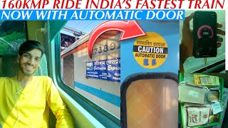 Gatimaan Express Full Journey Fastest Train in India Now With Automatic Door 🔥 [upl. by Erik685]