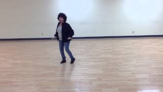 Uptown Funky Line Dance Teach [upl. by Eugnimod465]